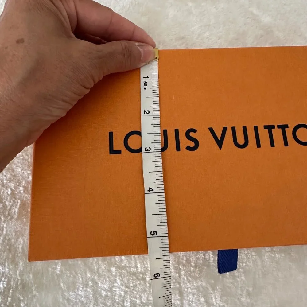 Louis Vuitton Empty Gift Box For A Clémence Wallet Orange Brown O/S